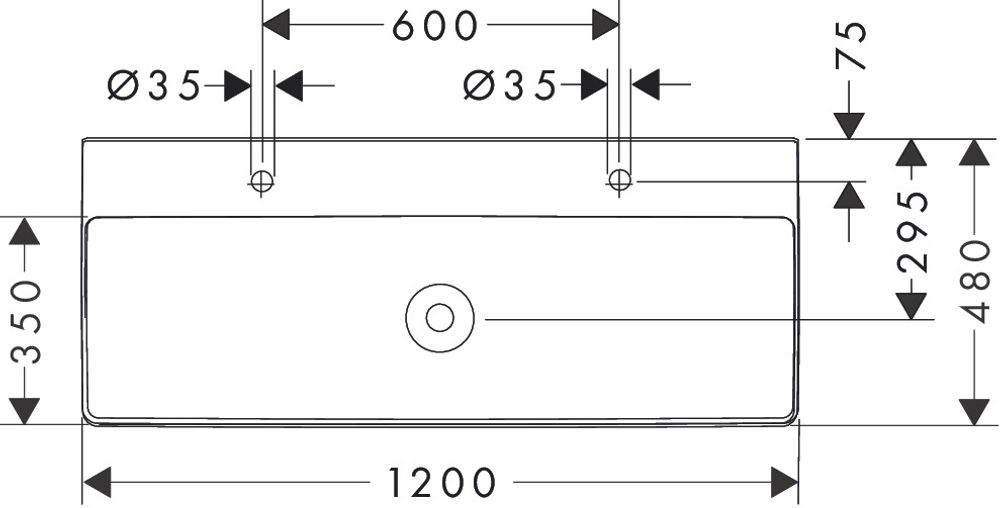 https://raleo.de:443/files/img/11eeea3ec594816092906bba4399b90c/size_l/Hansgrohe-Xelu-Q-Aufsatzwaschtisch-geschliffen-1200-480-mit-2-Hahnloechern-ohne-Ueberlauf-SmartClean-Weiss-61044450 gallery number 1